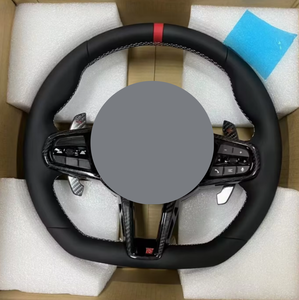 Venta caliente 2019 2020 2021 2022 2023 2024 para <span class=keywords><strong>Toyota</strong></span> <span class=keywords><strong>Supra</strong></span> Racing volante LED de fibra de carbono MK5 - Product Image 6