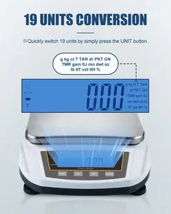 5 किलोग्राम परिशुद्धता गहने पैमाने <span class=keywords><strong>0.01g</strong></span> लैब डिजिटल विश्लेषणात्मक संतुलन प्रमाणित 2 किलो रसोई वजन - Product Image 4