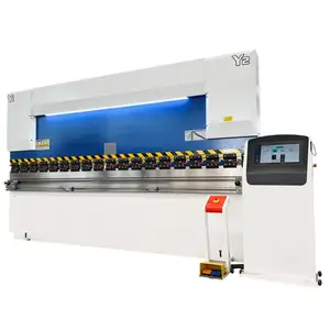 Fabricant vente en gros 160T5000 servomoteur CNC Machine à cintrer automatique Presse plieuse électrique pour panneaux métalliques