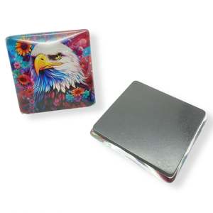 Vente flash - Aimant de réfrigérateur 3D en cristal de verre industriel en forme de cœur personnalisé, souvenir touristique - Product Image 6