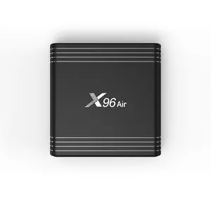 X96AIR Kuat TV Box 2G 4G RAM 16G/32G/64G ROM Android 9 smart TV Box Jepang Video TV Box Penjualan Panas untuk Digital Player