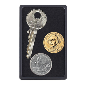 Bandeja porta monedas <span class=keywords><strong>de</strong></span> diseño delgado Perfit Fit para monedas <span class=keywords><strong>de</strong></span> billetera minimalista <span class=keywords><strong>de</strong></span> metal/llaves/<span class=keywords><strong>tarjeta</strong></span> Mini SD/<span class=keywords><strong>tarjeta</strong></span> SIM - Product Image 1