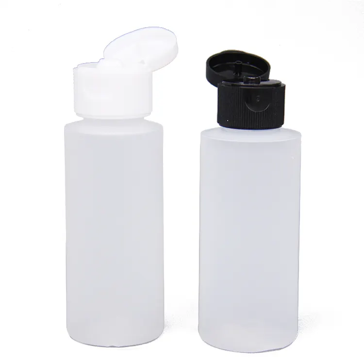 Botol semprotan bilas air kimia pembersih pembersih Lab untuk tato bulu mata pembersih bulu mata mandi plastik Remas LDPE botol