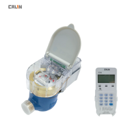 R160 Classe C Communication sans fil STS de haute précision LoRaWAN /4G Compteur d'eau prépayé MultiJet de Type sec avec clavier divisé