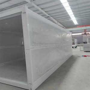 Casa Modular Prefabricada de Acero Ligero con Panel Sándwich, Diseño Europeo de Bajo Costo, Plegable, para Oficina, Hotel, en Venta - Product Image 4