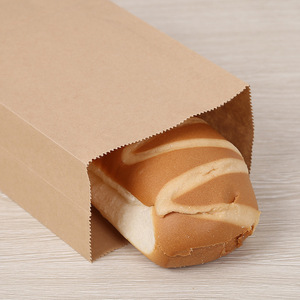 Bolsas <span class=keywords><strong>de</strong></span> Papel Kraft Virgen Recubierto <span class=keywords><strong>de</strong></span> 70 g/m² Impresas SOS Sin Asas para Alimentos, Pizza/Sushi/Pan, Venta al Por Mayor - Product Image 6