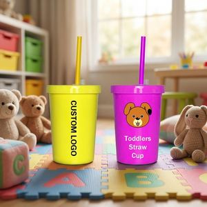 Gobelets de luxe légers en plastique PP de 12 oz avec couvercle et paille, réutilisables, écologiques, colorés, personnalisables pour mariages et clubs - Product Image 1