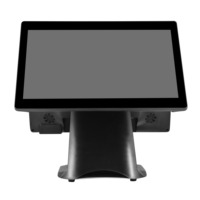 Terminal Punto de Venta Android de 15.6 Pulgadas, Caja Registradora Todo en Uno, Sistema de Terminal Punto de Venta para Minoristas, Software Punto de Venta para Restaurantes