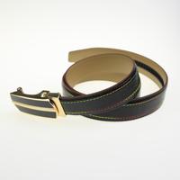 Ceinture en cuir de vachette italien de luxe pour hommes Design élégant ceinture de robe de qualité supérieure pour tenue d'affaires Style de mode en cuir véritable
