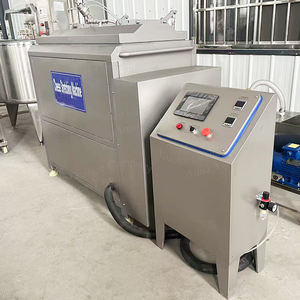 Máquina Automática para Hacer Pasta Filata de 100L, Cocedor de Queso al Vacío, Mezcladora, Amasadora, Máquina Plastificadora de Queso Mozzarella - Product Image 4