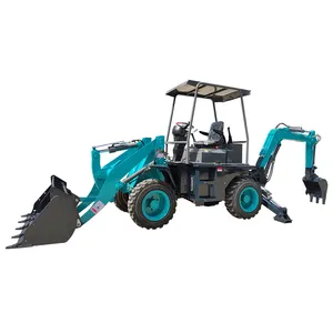 Gratis Verzending Grondverzet Machines 30-25 Backhole 4X4 Chinese 2.5 Ton Tractor End Loader Top Merk graaflaadcombinaties