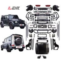 Kit de carrosserie de conversion pour Mercedes Classe G W463 2002-2018, mise à niveau 2024 style B+ avec phares LED, capot et feux arrière à fixation par boulons