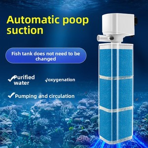 Filtro per <span class=keywords><strong>Acquario</strong></span> JING YE OEM Tre-in-Uno Integrato in ABS con Pompa di Ossigenazione 25W, Purificazione dell'Acqua, Ciclo di Filtrazione, Compatibilità 110-240V - Product Image 3