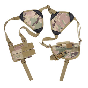 Pochette tactique ajustable pour chargeur, multi-usage, portable, <span class=keywords><strong>holster</strong></span> dissimulé sous le bras, sac de chasse extérieur en polyester - Product Image 4