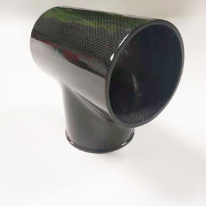 Tuyaux d'admission et d'échappement professionnels en fibre de carbone personnalisés pour les voitures de sport et les motos - Product Image 2