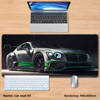 Tapis de souris personnalisé en caoutchouc naturel 900x400mm, grand tapis de jeu, impression HD, service OEM ODM, tapis de bureau XXL