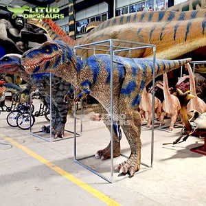 Yeni ürünler ile gerçekçi yürüyüş t-rex dinozor kostümleri yetişkin için