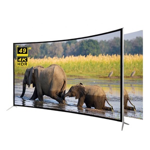 4K High-definition Eye protection Curved Screen 49 Inch Android Smart Television Customize Package - Product Image 1