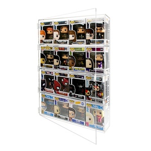 Treo Tường Acrylic Hiển Thị Trường Hợp Chống Bụi Rõ Ràng Tủ Cho <span class=keywords><strong>Mini</strong></span> Vui Vẻ KO <span class=keywords><strong>Pop</strong></span> Con Số - Product Image 2