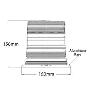 Lámpara de Xenón Biaochi, Nueva, de Alto Brillo, 20W, 12V-48V, Alta Potencia, Luz de Advertencia para Camiones/Automóviles, Aleación de Aluminio+PC, Modelo ESCORT, CE - Product Image 2