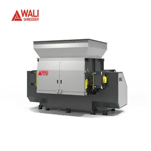 200kg/h-1200kg/h Single Shaft Shredder Machine Waste Disposal Shredder For Waste Film Textile Clothes Fabric Shredding Machine