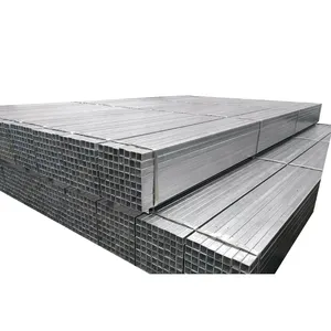 TianJin YouFa 4 x 4 inch galvanized square steel pipe Hot Galvanized steel square tube Hollow section