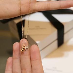 Collier pendentif élégant en argent pur S925 plaqué or 18 carats avec chalcédoine naturelle, surface en forme d'œuf de pigeon, pour femmes, mode de luxe - Product Image 2