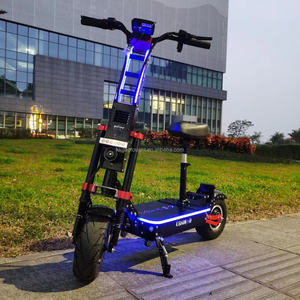 Scooter Eléctrico Geofought R8 72V 8000W 10000W 15000W, Motor Dual, Neumáticos Anchos, Todoterreno, Plegable, con Asiento - Product Image 2