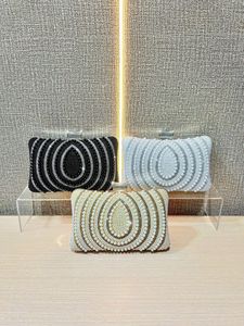 Cross-border New Retro Women's Fashion Evening <b>Clutch</b> Bag With ZIP Closure Single Strap Elegant Rhinestone Design Tanjing - Product Image 4