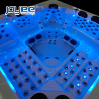 JOYEE – bain à remous en acrylique pour 6 personnes, Spa pour 6 personnes