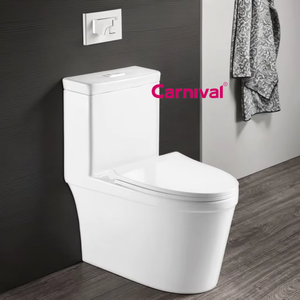 ขายร้อนคุณภาพสูงเวียดนามชั้นติดตั้งตู้เสื้อผ้าน้ําห้องน้ําเซรามิคฟลัชคู่ซิโฟนชามชักโครกชิ้นเดียว - Product Image 1