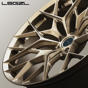 LSGZL Forged Wrap Carbon Fiber Custom 2-teiliger Mono block 5x130 5x114.3 5x112 17-26 Zoll Konkav felgen für Luxus-Urus-Autor äder - Product Image 3