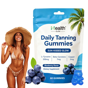 Advanced Formulation Natural <b>Tanning</b> Gummies for Radiant Complexion with Pure Plant Extracts Wellness <b>Solution</b> Hot Selling - Product Image 1