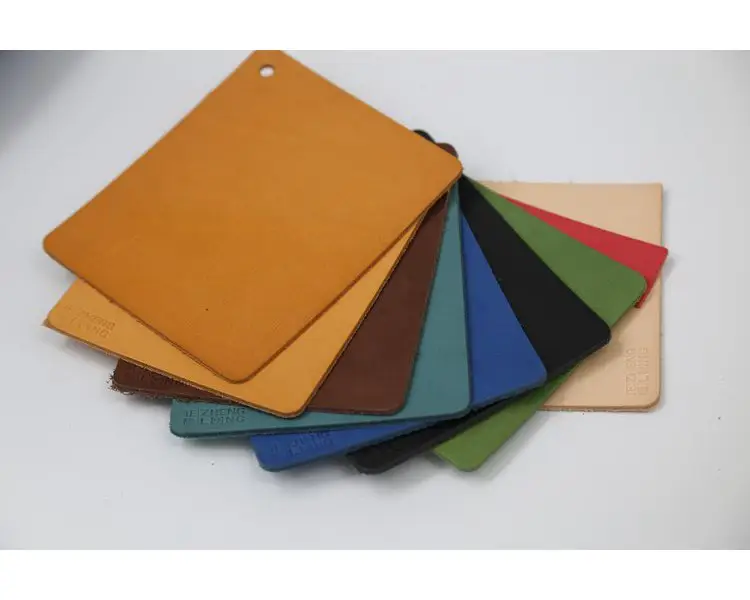 2022 Latest Models Full Grain Vegetable Tanned Soft Material Leather Tannery Cowhide