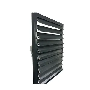 Manufacturer Automatic Opening and Closing Aluminum Shutters and Louvers for Window Sun Shades