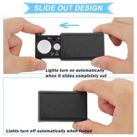 Jewelry Loupe Magnifier With UV LED Light 30X 60X Multi-Power Small Portable Loupe Magnifier for Diamonds Gems Coins Stamps
