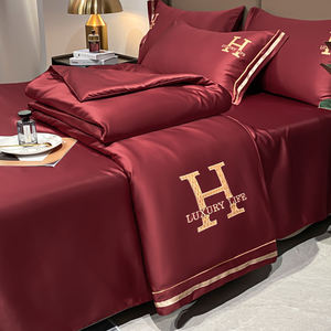 ชุดเครื่องนอนผ้านวมขนาดคิงไซส์ผ้าควิลท์ผ้านวมคลุมเตียงสำหรับงานแต่งงานผ้าปูที่นอนขนาดควีนไซส์สุดหรู - Product Image 5