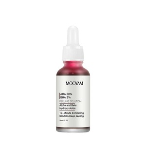 Suero Facial de <span class=keywords><strong>30</strong></span> ml con Ácidos de Frutas <span class=keywords><strong>AHA</strong></span> <span class=keywords><strong>BHA</strong></span>, Cuidado Facial, Limpieza de Poros, Suavizante de Cutículas, Iluminador, Exfoliante Profundo, Vegano - Product Image 5