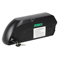 Batterie de vélo électrique Tigershark DS-6 DS-6C 36V 48V 18650 Lithium avec BMS pour vélo électrique