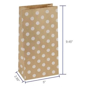 High Quality Paper Lunch Kraft Paper Bag <b>Snack</b> Bread Craft Bag Recycled Eco-friendly Durable Multi-Purpose Practical Paper Bag - Product Image 2