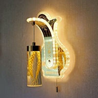 Applique murale Led décorative, lampe de chevet, support d'ampoule, décoration de luxe, lampe d'extérieur, pour Restaurant, intérieur, moderne