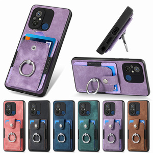 <span class=keywords><strong>Custodia</strong></span> <span class=keywords><strong>per</strong></span> telefono con supporto ad anello <span class=keywords><strong>per</strong></span> portafoglio in pelle PU classica di lusso con Slot <span class=keywords><strong>per</strong></span> schede <span class=keywords><strong>per</strong></span> OPPO <span class=keywords><strong>Realme</strong></span> C35 C33 C31 <span class=keywords><strong>C21</strong></span> C15 - Product Image 1