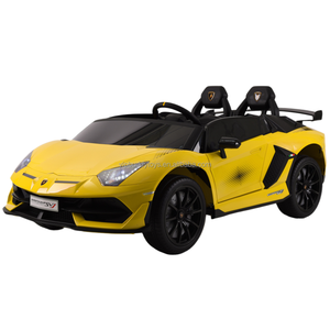 Voiture électrique pour enfant <span class=keywords><strong>Lamborghini</strong></span> 24V, jouet pour bébé avec lumière et musique, sièges doubles, matière plastique pour enfants et bébés - Product Image 3