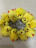 Porte-clés 3D en peluche canard jaune mignon, doux et moelleux, écologique, breloque animale en peluche pour femmes, filles, sac à dos, sac à main, voiture