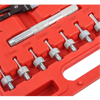 Prix usine 11 pièces dissolvant de joint de tige de soupape et trousse d'outils d'installation Kit de pinces de retrait de joint de soupape outil d'installation de tige de soupape