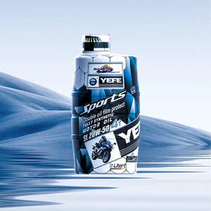 Olio Motore Sintetico YEFE SL 20W-50 4T JASO MA2, Lubrificante ad Alte Prestazioni per Moto Urbane e Sportive Premium - Product Image 1