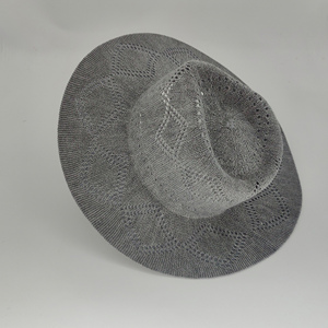 New summer Custom <b>MERINO</b> <b>Wool</b> Knitted Fisherman Women's European American Solid Color Wide-brimmed <b>Hat</b> - Product Image 5