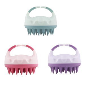 Spazzola massaggiante in silicone per testa, corpo e cuoio capelluto, spazzola per shampoo in silicone, massaggiatore per la pulizia, pettine da bagno, pettine multifunzionale per shampoo. - Product Image 6