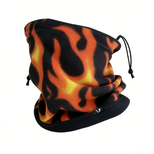 Cache-cou unisexe en polaire, masque facial anti-froid pour le cyclisme, protection automne-hiver, équipement de sécurité de base, écharpe et bonnet deux-en-un - Product Image 3