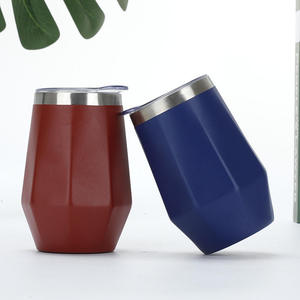 Nuevo Vaso Térmico <span class=keywords><strong>de</strong></span> Acero Inoxidable 304 <span class=keywords><strong>de</strong></span> 360 ml con Tapa, Diseño <span class=keywords><strong>de</strong></span> Huevo <span class=keywords><strong>de</strong></span> Diamante, Venta Directa <span class=keywords><strong>de</strong></span> Fábrica - Product Image 4